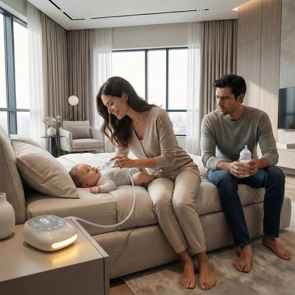 Bocioland BL102 Elektroniczny aspirator do nosa dla niemowląt (1 szt.) - zdjęcie produktu