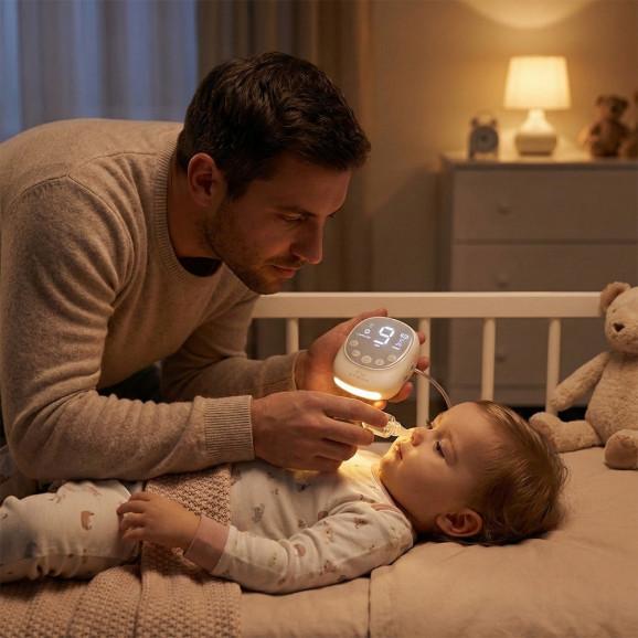 Bocioland BL102 Elektroniczny aspirator do nosa dla niemowląt (1 szt.) - zdjęcie produktu