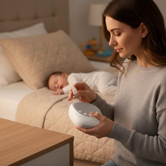 Bocioland BL102 Elektroniczny aspirator do nosa dla niemowląt (1 szt.) - zdjęcie produktu