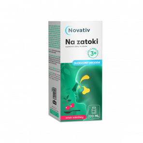 Novativ Na Zatoki – suplement diety (120 ml) - zdjęcie produktu