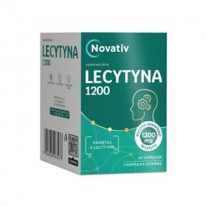 Novativ Lecytyna 1200 mg – suplement diety (60 kapsułek) - zdjęcie produktu