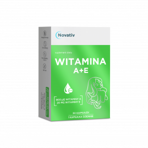 Novativ Witamina A + E, kapsułki (30 szt.) - zdjęcie produktu