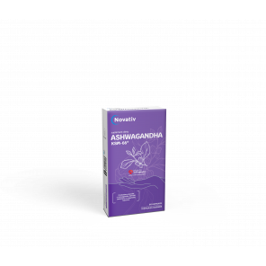 Novativ Ashwagandha KSM-66 – suplement diety (60 kapsułek) - zdjęcie produktu