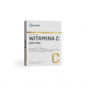 Novativ Witamina C 200 mg – suplement diety (60 tabletek) - zdjęcie produktu