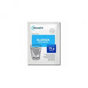 Novativ Glukoza bezsmakowa proszek (75 g) - zdjęcie produktu