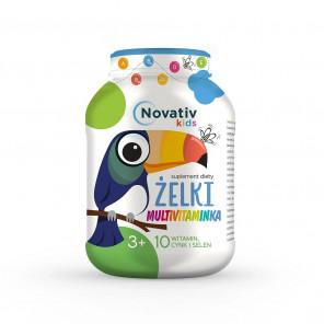 Novativ Kids Żelki Multiwitaminka – suplement diety (150 g) - zdjęcie produktu