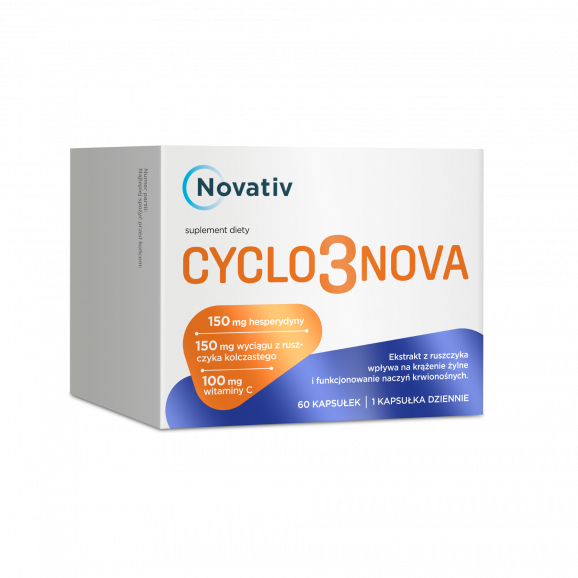 Novativ Cyclo3Nova – suplement diety (60 kapsułek) - zdjęcie produktu