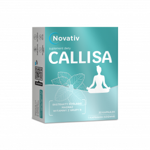 Novativ Callisa – suplement diety (20 kapsułek) - zdjęcie produktu