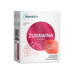 Novativ Żurawina Complex – suplement diety (60 tabletek) - zdjęcie produktu