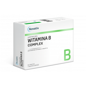 NOVATIV Witamina B complex, 60 tabletek – Suplement diety - zdjęcie produktu