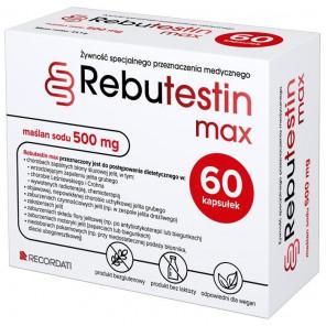 Rebutestin Max 500 mg – żywność specjalnego przeznaczenia medycznego (60 kapsułek) - zdjęcie produktu