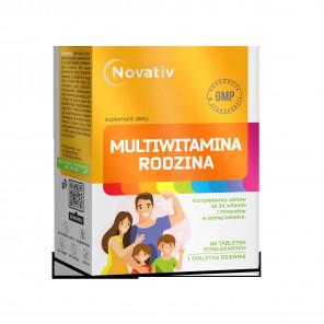 Novativ Multiwitamina Rodzina, 60 tabletek - zdjęcie produktu