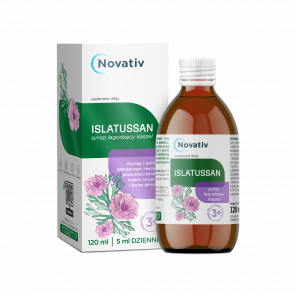 Novativ Islatussan syrop - suplement diety (120 ml) - zdjęcie produktu