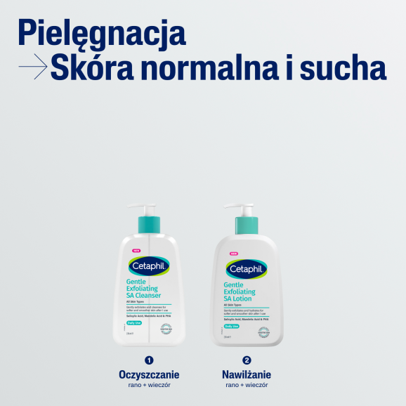 Cetaphil Łagodny złuszczający żel do mycia z kwasem salicylowym SA (236 ml) - zdjęcie produktu