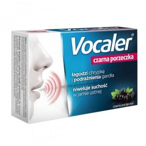 Vocaler, pastylki do ssania, czarna porzeczka, 12 szt. - zdjęcie produktu