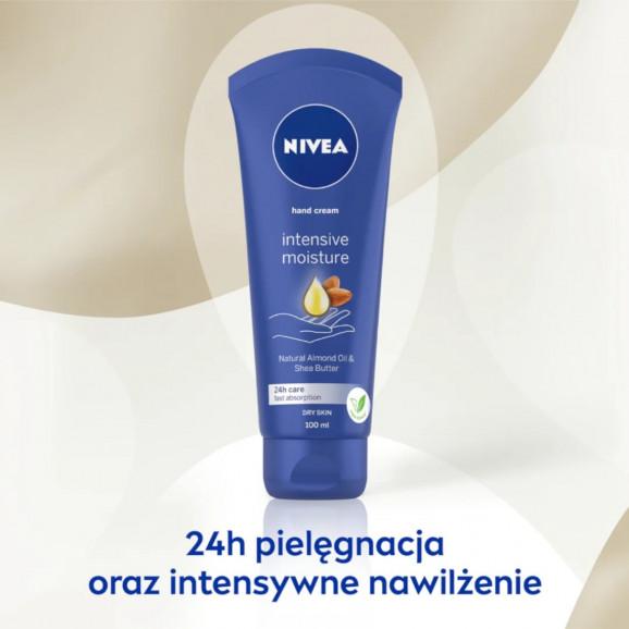 NIVEA Intensywne Nawilżenie – krem do rąk intensywnie nawilżający (100 ml) - zdjęcie produktu
