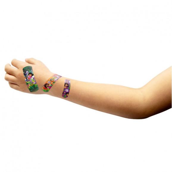 Salvequick Dora – plastry opatrunkowe dla dzieci, wyrób medyczny (20 szt.) Salvequick Dora – plastry opatrunkowe dla dzieci, wyrób medyczny (20 szt.) - zdjęcie produktu