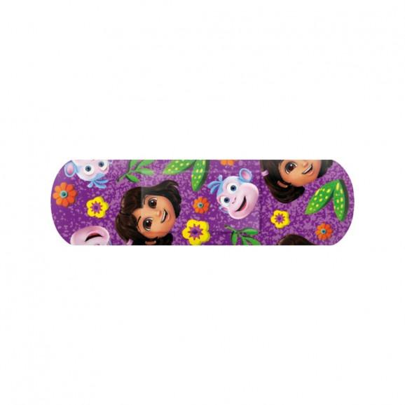 Salvequick Dora – plastry opatrunkowe dla dzieci, wyrób medyczny (20 szt.) Salvequick Dora – plastry opatrunkowe dla dzieci, wyrób medyczny (20 szt.) - zdjęcie produktu