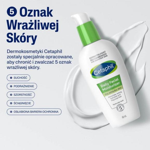 Cetaphil Krem Nawilżający do twarzy na dzień z kwasem hialuronowym, 88 ml - zdjęcie produktu