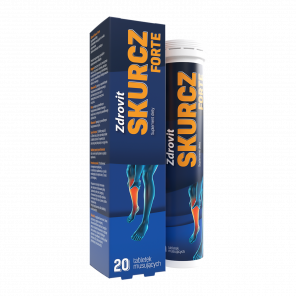Zdrovit Skurcz Forte – suplement diety (20 tabletek musujących) - zdjęcie produktu