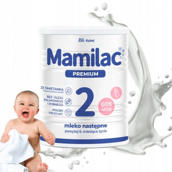 Mamilac Premium 2 mleko następne – od 6. miesiąca życia (400 g) - zdjęcie produktu