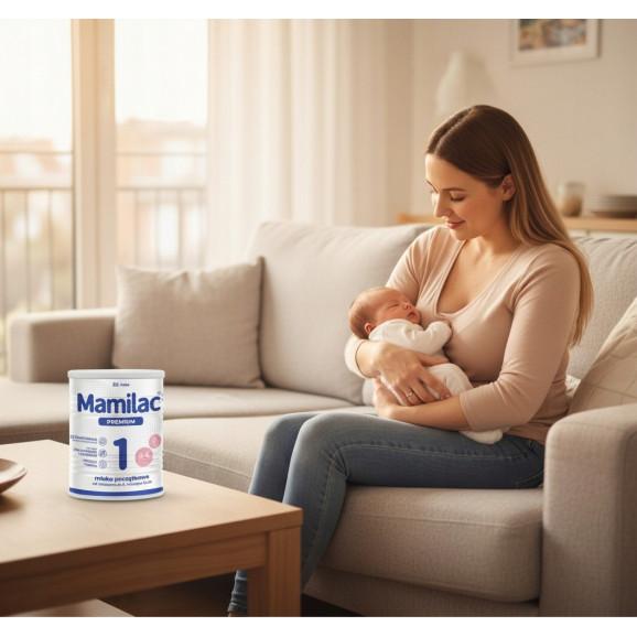 Mamilac Premium 1 – mleko początkowe od urodzenia (400 g) - zdjęcie produktu