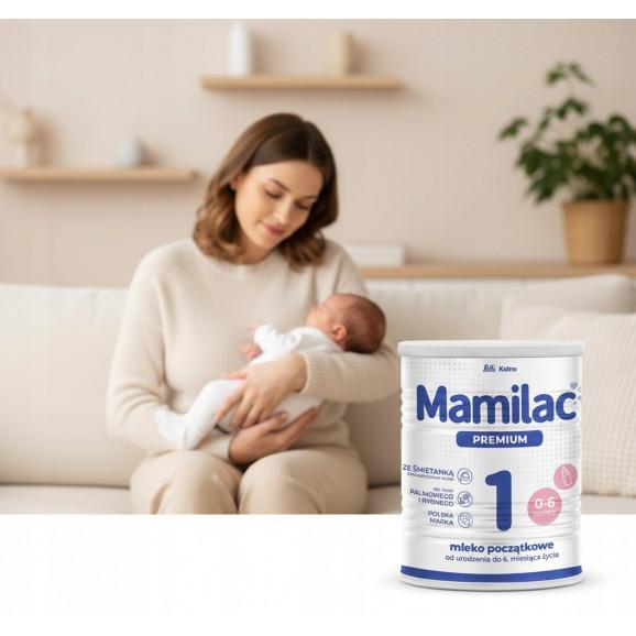 Mamilac Premium 1 – mleko początkowe od urodzenia (400 g) - zdjęcie produktu