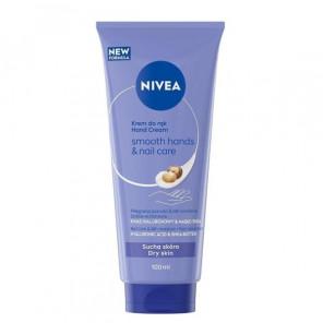 Nivea Smooth Hands & Nail Care – wygładzający krem do rąk i paznokci (100 ml) - zdjęcie produktu
