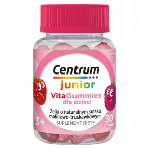 Centrum Junior VitaGummies o smaku malinowo-truskawkowym – suplement diety (30 szt.) - zdjęcie produktu
