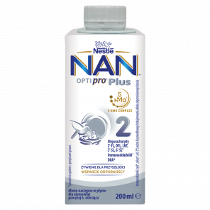 Nestle NAN Optipro Plus 2 HMO – mleko następne w płynie (200 ml) - zdjęcie produktu
