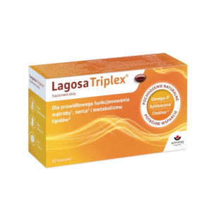 Lagosa Triplex – suplement diety (20 kapsułek) - zdjęcie produktu