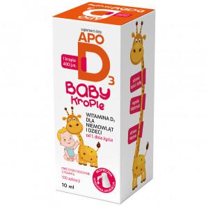 ApoD3 Baby 400 j.m. – suplement diety, krople doustne (10 ml) - zdjęcie produktu