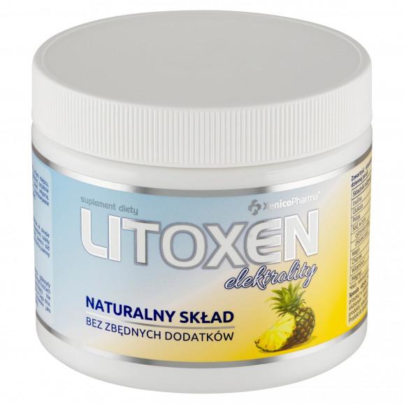 Litoxen Elektrolity ananas – suplement diety w proszku (30 porcji, 235,5 g) - zdjęcie produktu