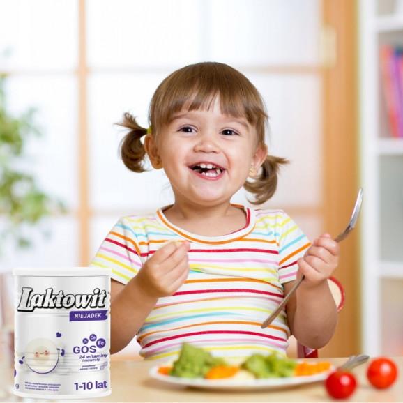 Laktowit Niejadek – mleko modyfikowane w proszku dla dzieci powyżej 1. roku życia (400 g) - zdjęcie produktu