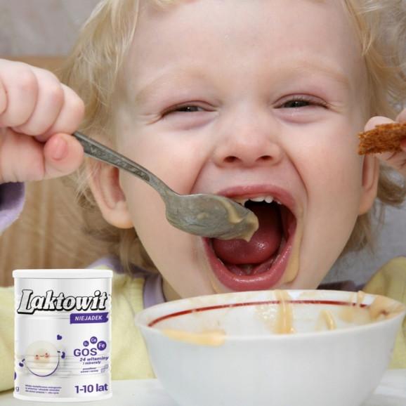 Laktowit Niejadek – mleko modyfikowane w proszku dla dzieci powyżej 1. roku życia (400 g) - zdjęcie produktu