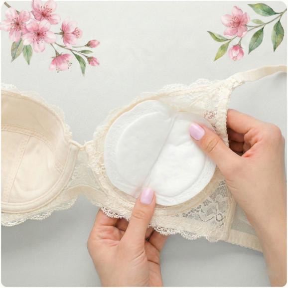 Bocioland Wkładki laktacyjne ultra/mega chłonne, ultracienkie – 70 szt. - zdjęcie produktu