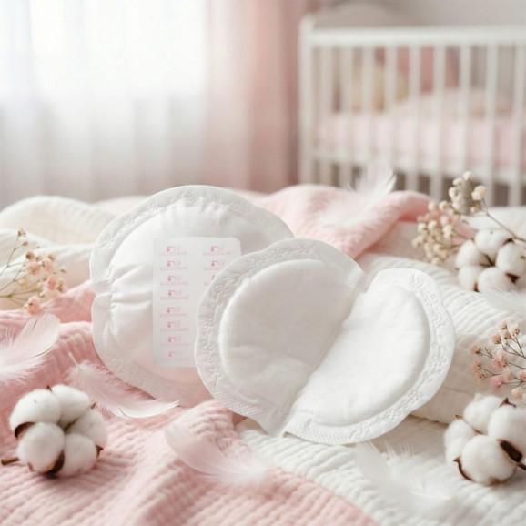 Bocioland Wkładki laktacyjne ultra/mega chłonne, ultracienkie – 70 szt. - zdjęcie produktu