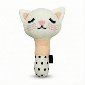 Bocioland Zabawka Piszczałka Kotek – zabawka sensoryczna - zdjęcie produktu