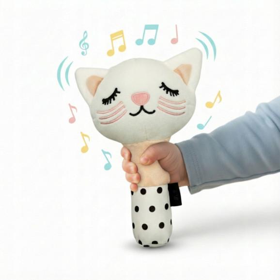 Bocioland Zabawka Piszczałka Kotek – zabawka sensoryczna Bocioland Zabawka Piszczałka Kotek – zabawka sensoryczna - zdjęcie produktu