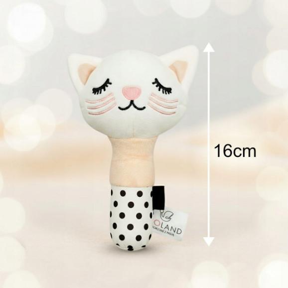 Bocioland Zabawka Piszczałka Kotek – zabawka sensoryczna Bocioland Zabawka Piszczałka Kotek – zabawka sensoryczna - zdjęcie produktu