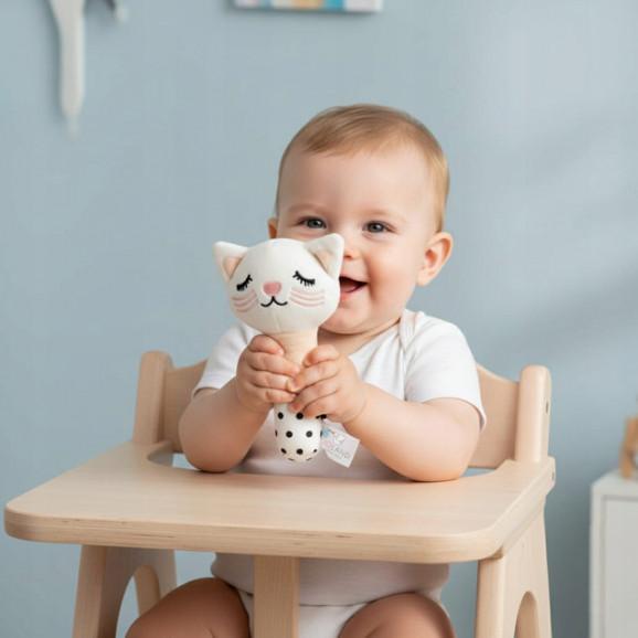 Bocioland Zabawka Piszczałka Kotek – zabawka sensoryczna Bocioland Zabawka Piszczałka Kotek – zabawka sensoryczna - zdjęcie produktu