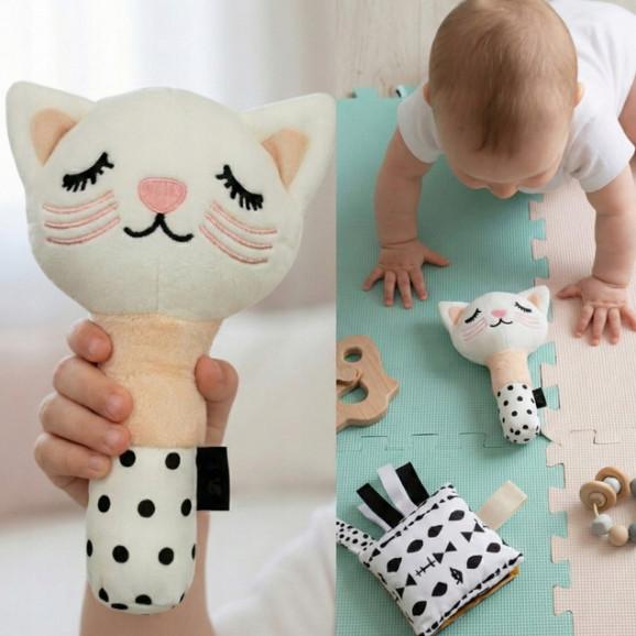 Bocioland Zabawka Piszczałka Kotek – zabawka sensoryczna Bocioland Zabawka Piszczałka Kotek – zabawka sensoryczna - zdjęcie produktu