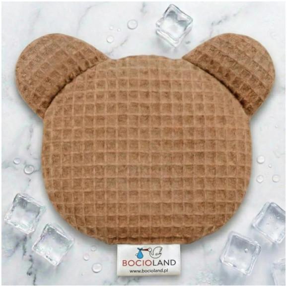 Bocioland Termofor z pestek wiśni z lawendą Miś brązowy – wyrób medyczny - zdjęcie produktu