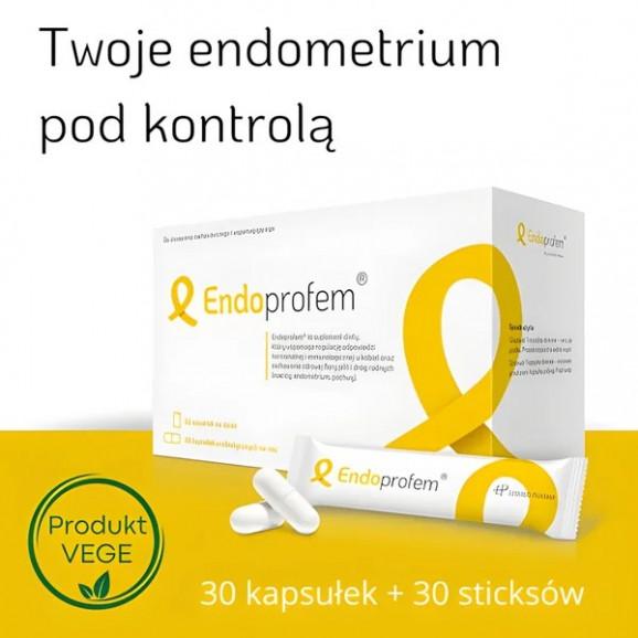 Endoprofem 30 saszetek + 30 kapsułek – suplement diety dla kobiet - zdjęcie produktu