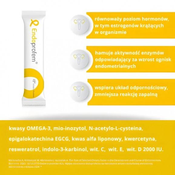 Endoprofem 30 saszetek + 30 kapsułek – suplement diety dla kobiet - zdjęcie produktu