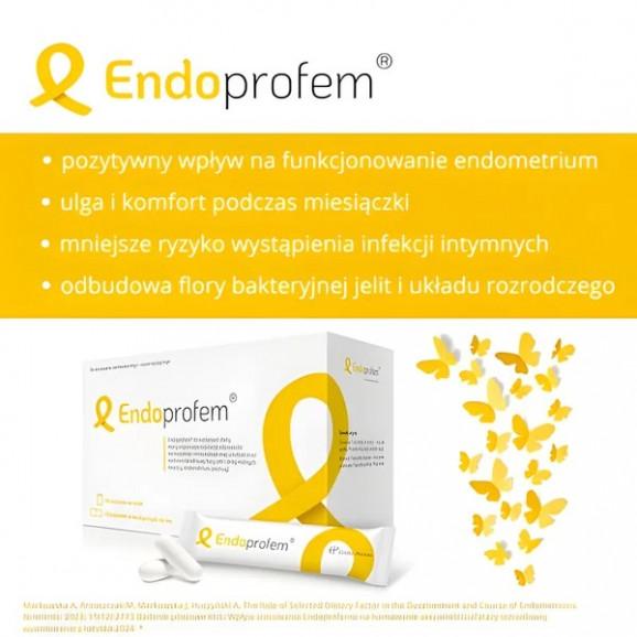 Endoprofem 30 saszetek + 30 kapsułek – suplement diety dla kobiet - zdjęcie produktu