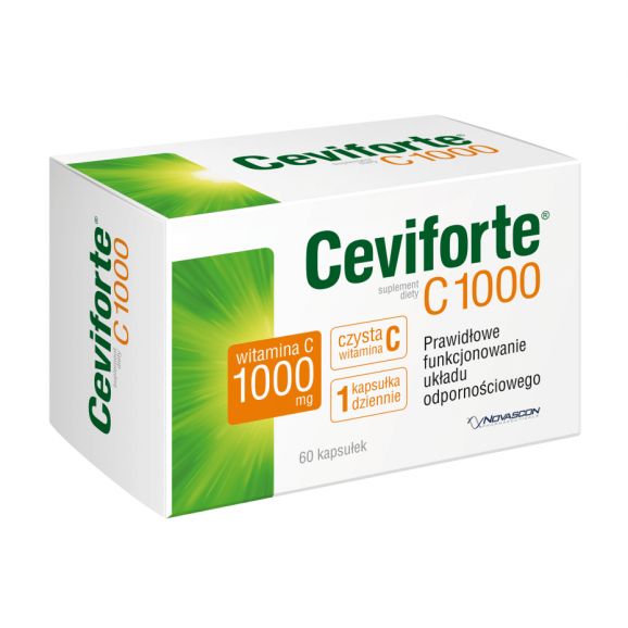 Ceviforte C 1000, 60 kapsułek – suplement diety - zdjęcie produktu