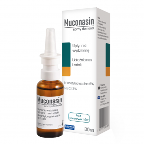 Muconasin spray do nosa, 30 ml – wyrób medyczny - zdjęcie produktu