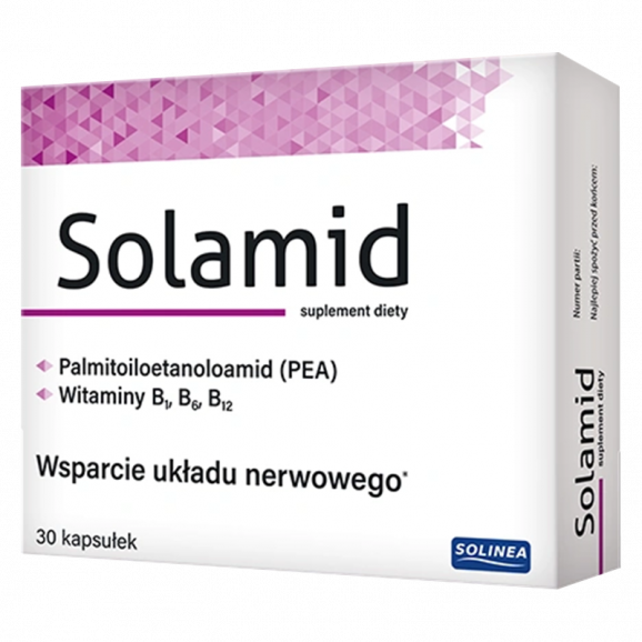 Solamid – suplement diety (30 kapsułek) Solamid – suplement diety (30 kapsułek) - zdjęcie produktu
