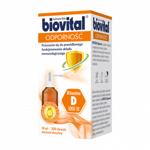 Biovital Odporność Witamina D – suplement diety, spray (10 ml) - zdjęcie produktu
